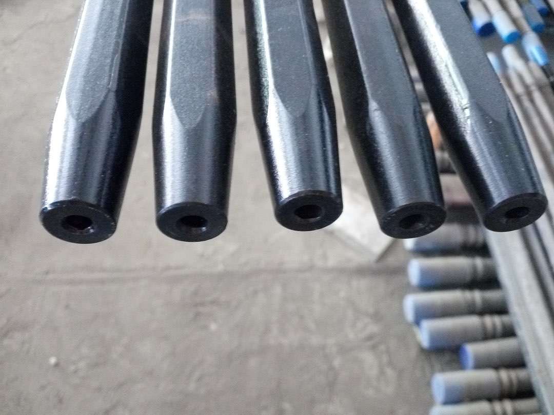 Premium quality Surface Carburized Tapered Rod for natural dimensional quarry