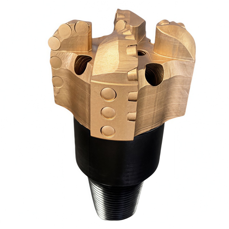 6'' 4 Blade PDC Bit Matrix Body 3 1/2'' API REG PIN